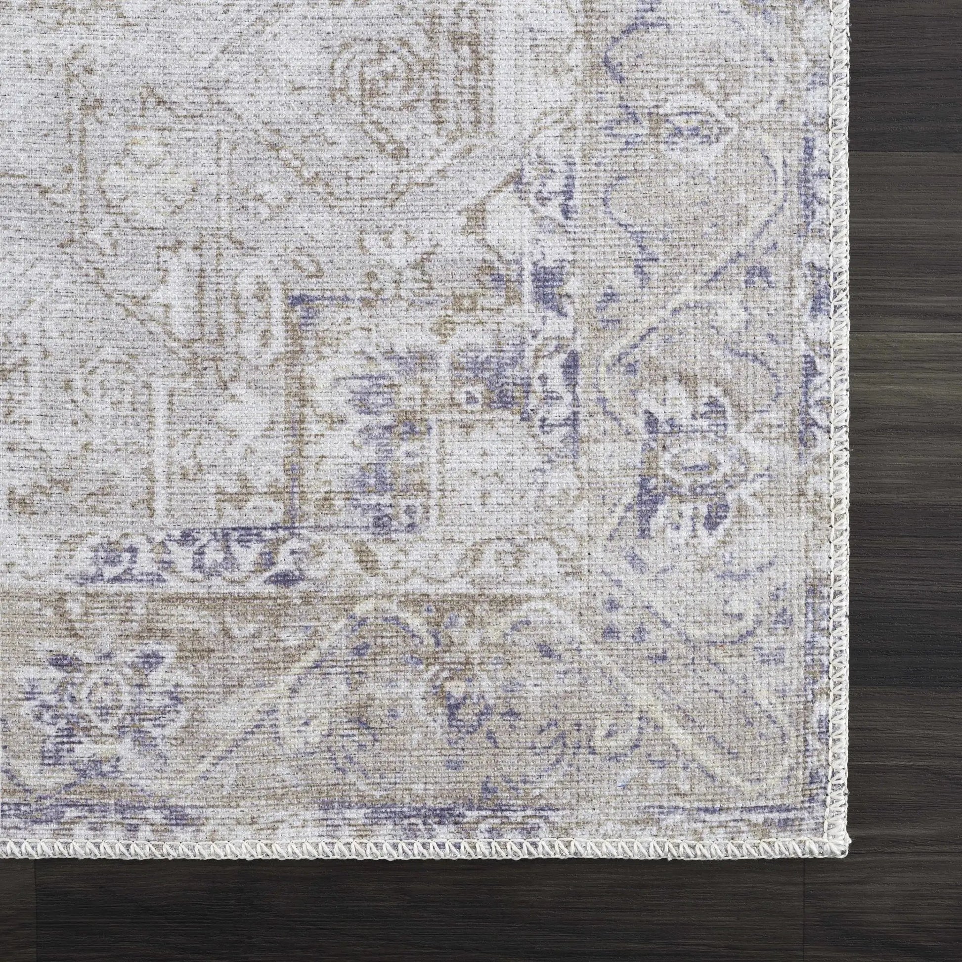 Rosman Olive Washable Area Rug from PriceLows™