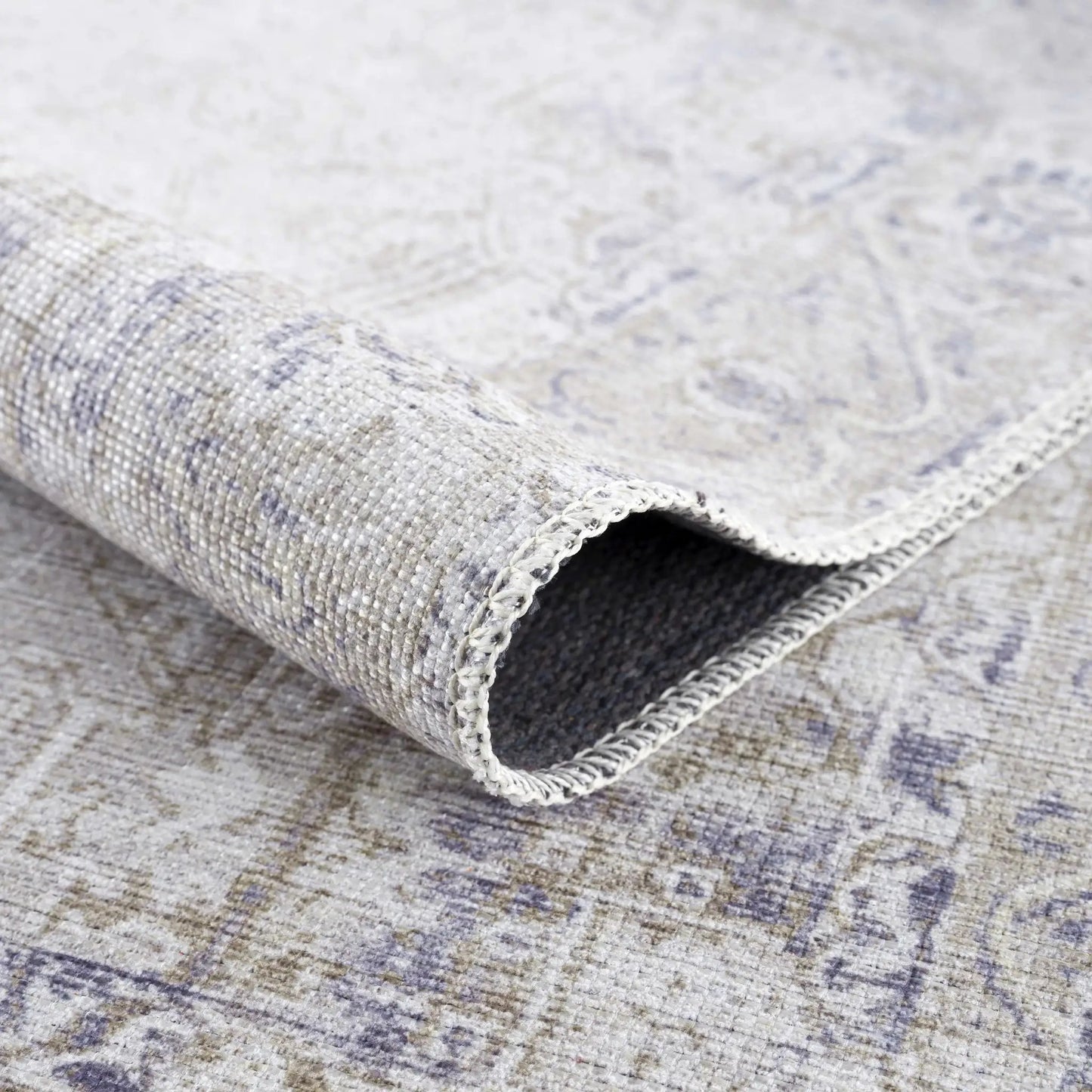 Rosman Olive Washable Area Rug from PriceLows™