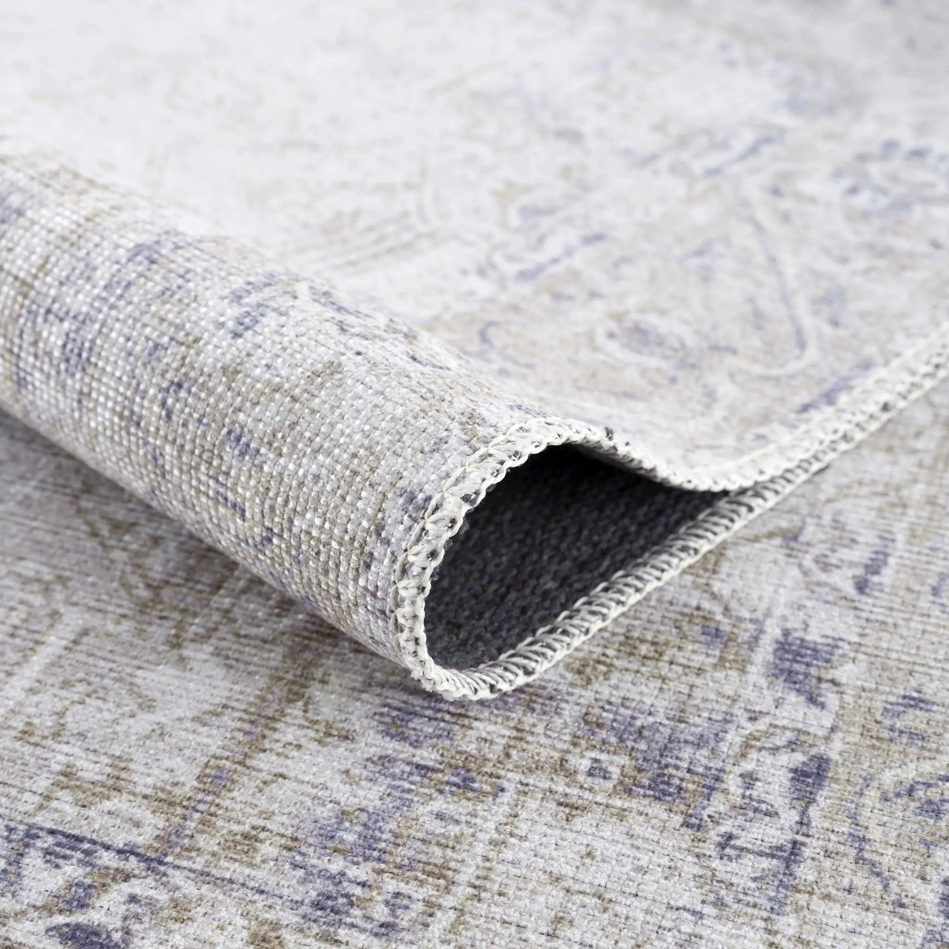 Rosman Olive Washable Area Rug from PriceLows™