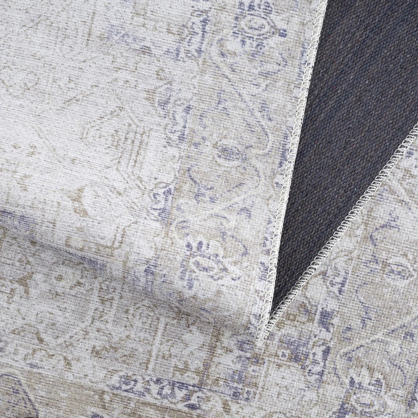 Rosman Olive Washable Area Rug from PriceLows™
