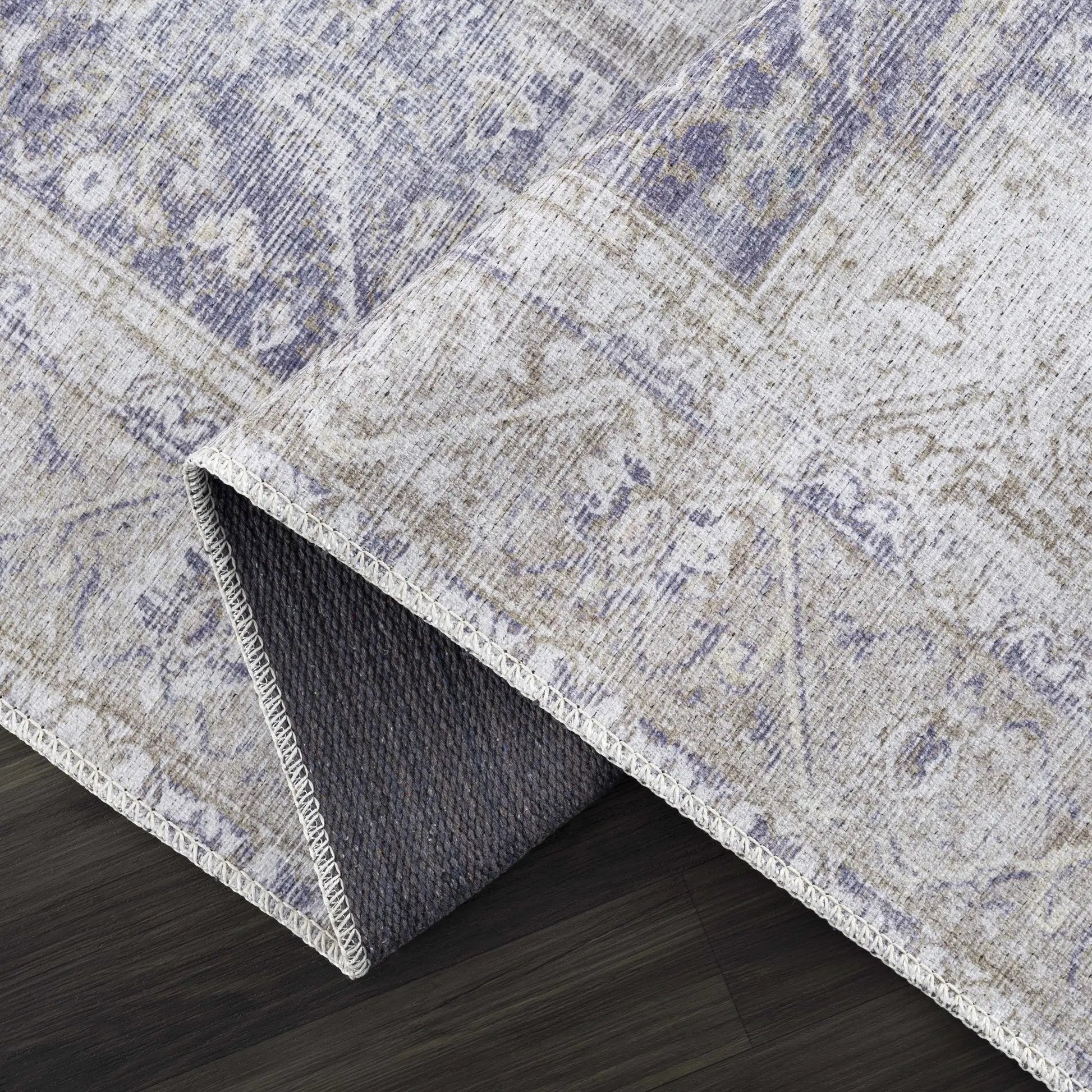 Rosman Olive Washable Area Rug from PriceLows™