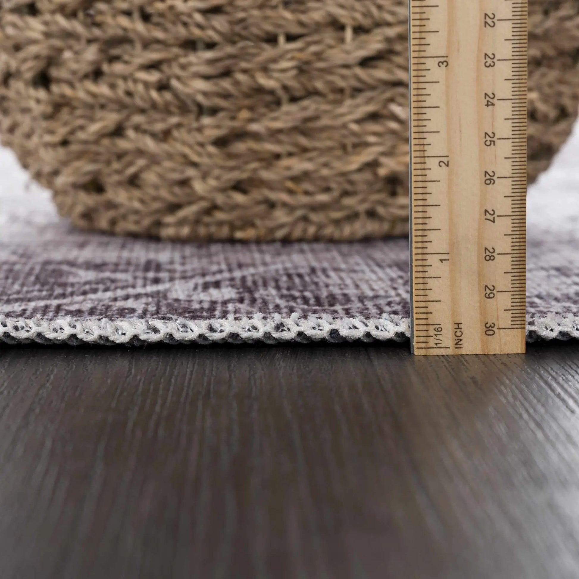 Rosman Blue&Beige Washable Area Rug from PriceLows™