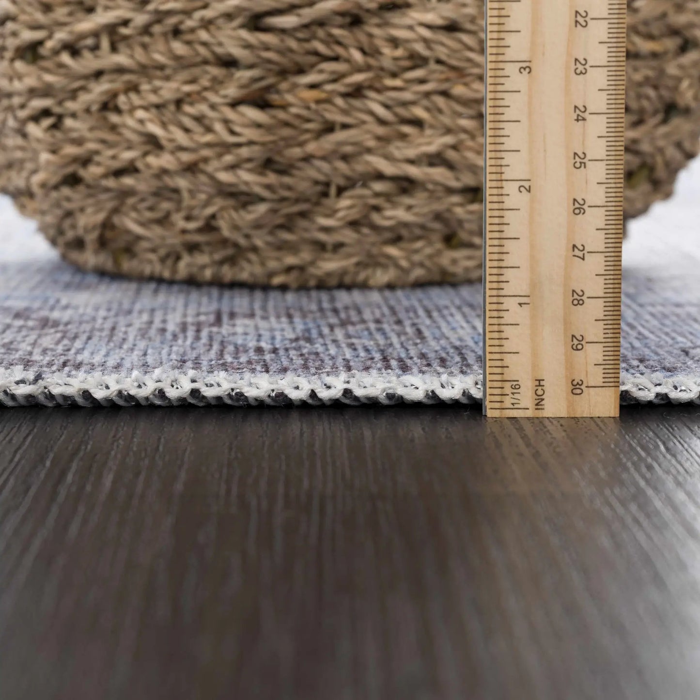 Aqua Rosman Washable Area Rug from PriceLows™