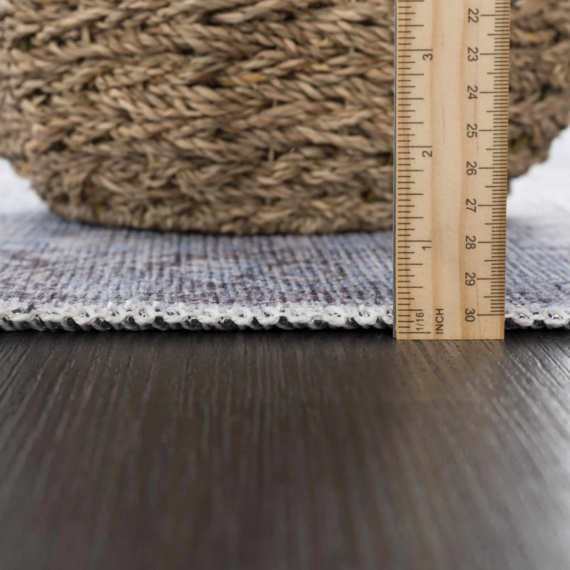 Aqua Rosman Washable Area Rug from PriceLows™