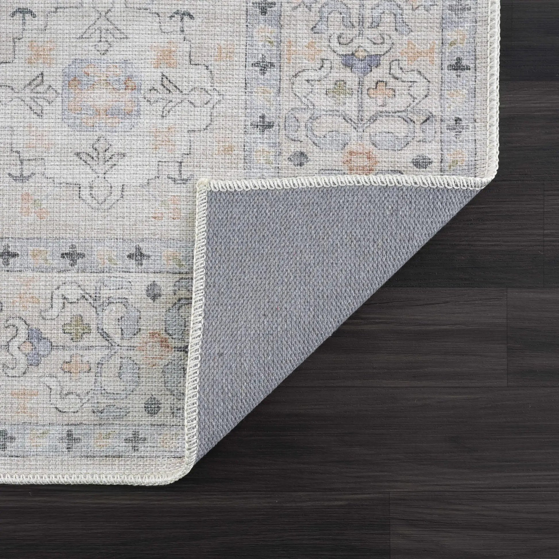 Beige Beckett Vintage Washable Area Rug from PriceLows™