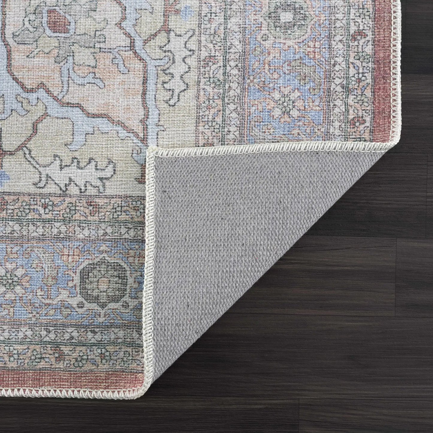 Brown Bagamanoc Medallion Washable Area Rug from PriceLows™