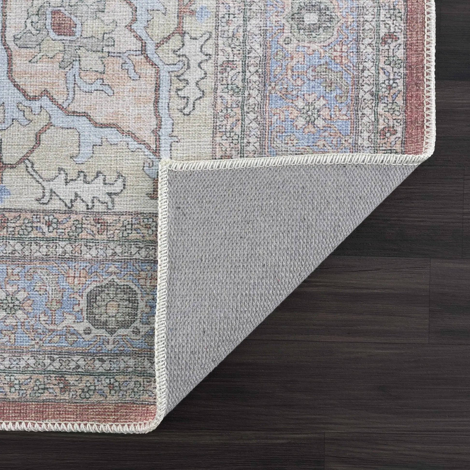 Brown Bagamanoc Medallion Washable Area Rug from PriceLows™