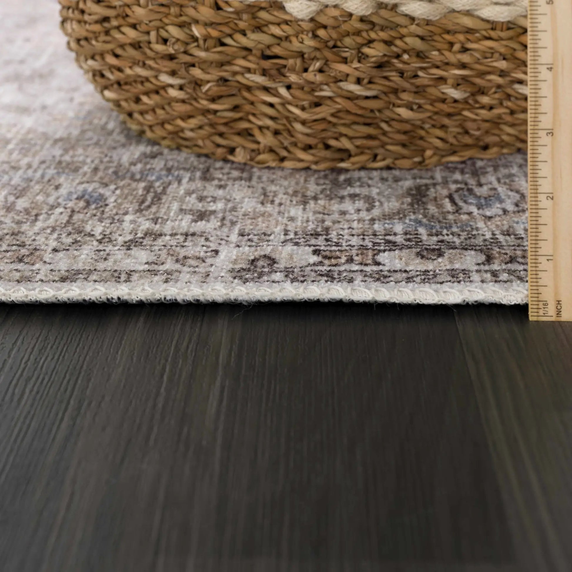 Cream Holi-2301 Washable Area Rug from PriceLows™
