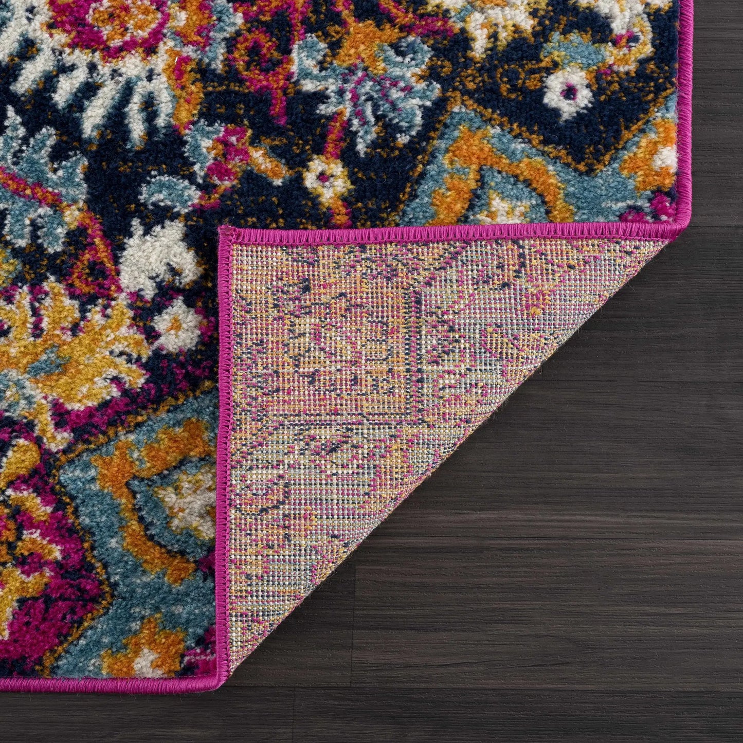 Burnt Orange Ojus Area Rug from PriceLows™