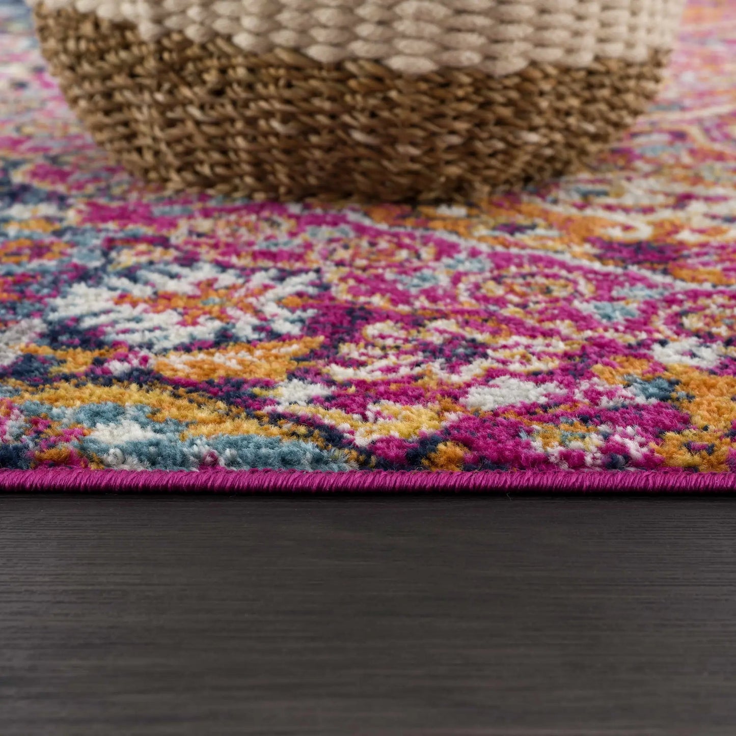 Burnt Orange Ojus Area Rug from PriceLows™