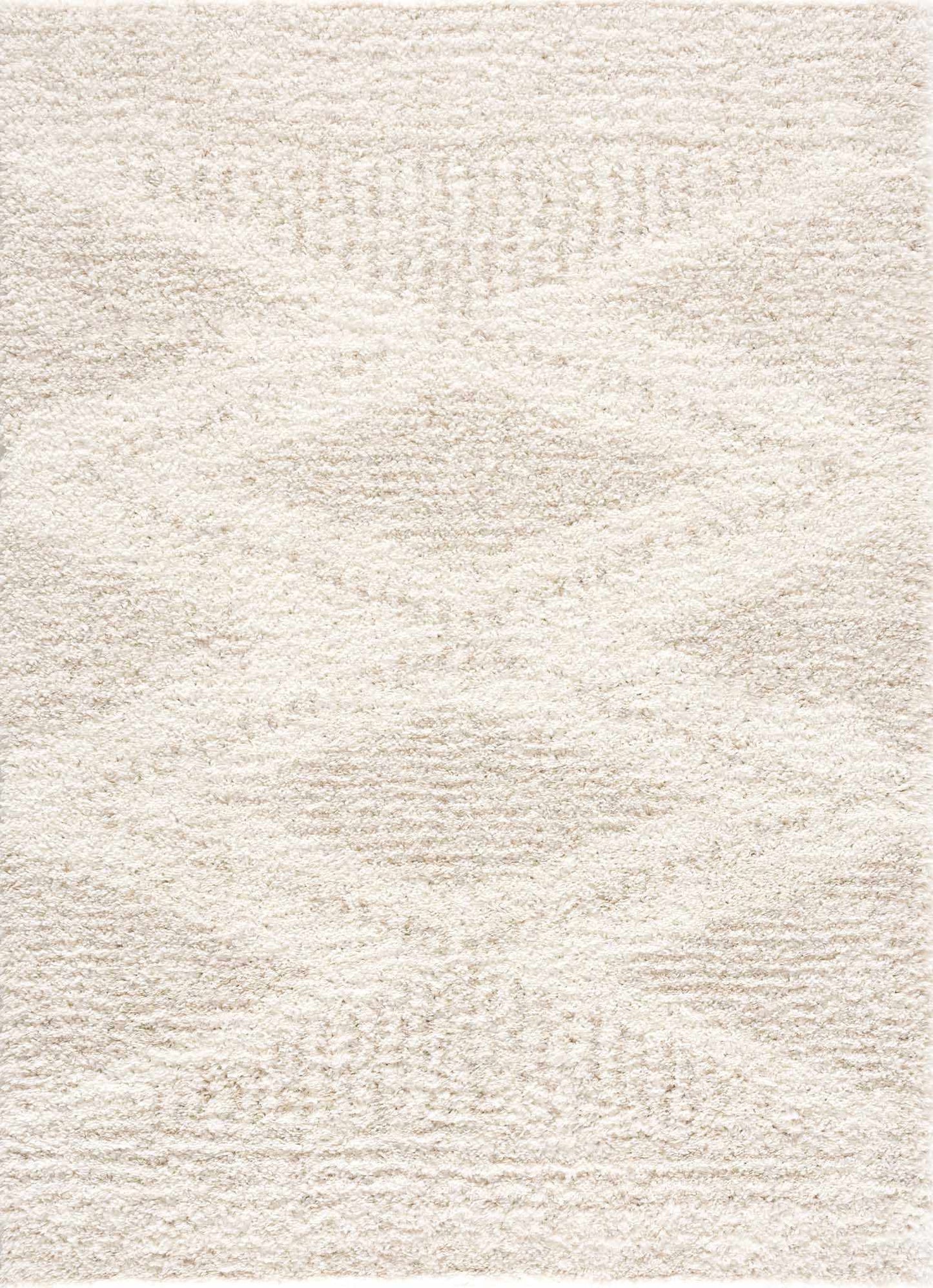 Trunding Plush Area Rug in Light Beige from PriceLows™