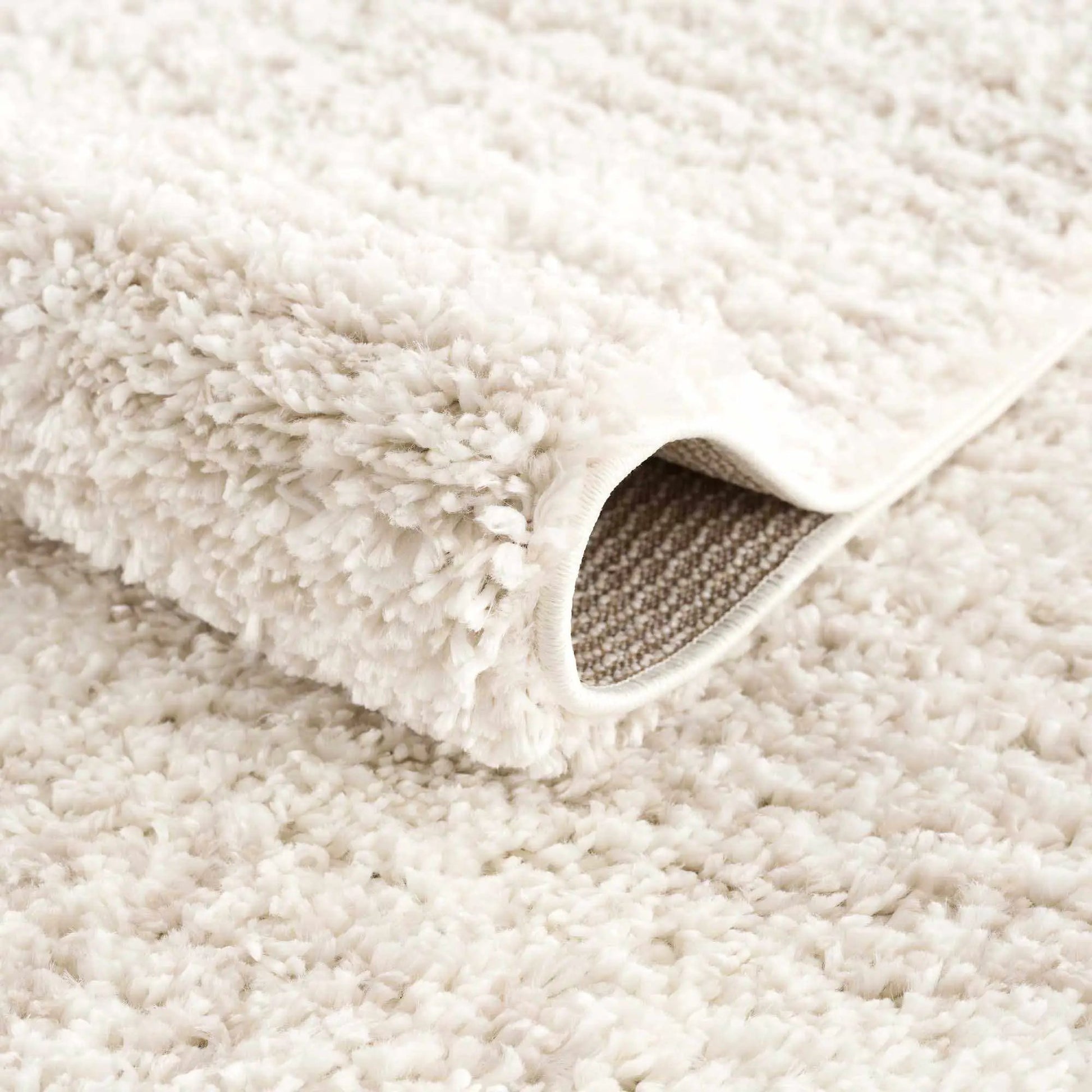 Trunding Plush Area Rug in Light Beige from PriceLows™