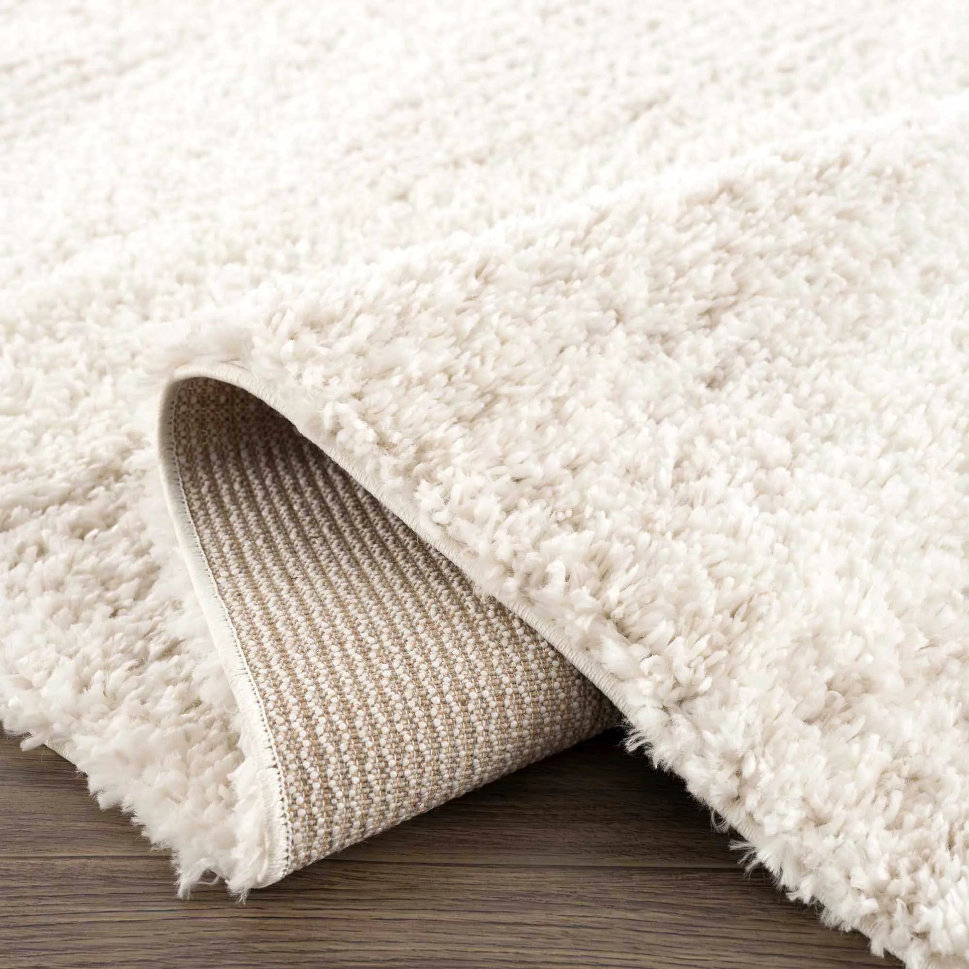 Trunding Plush Area Rug in Light Beige from PriceLows™