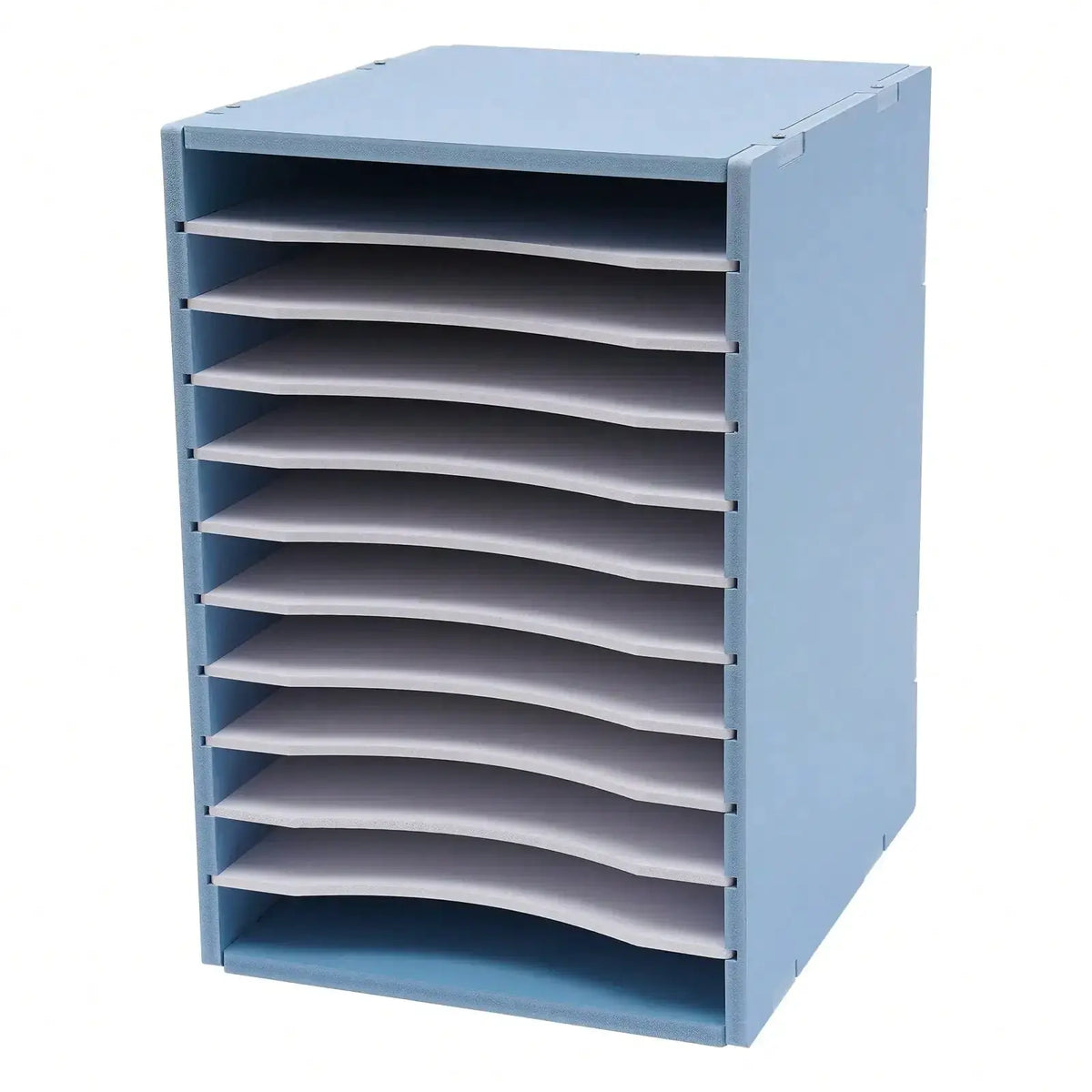 Desktop File Sorter | 11 Slots Vertical | Stackable Paper Organizer from PriceLows™
