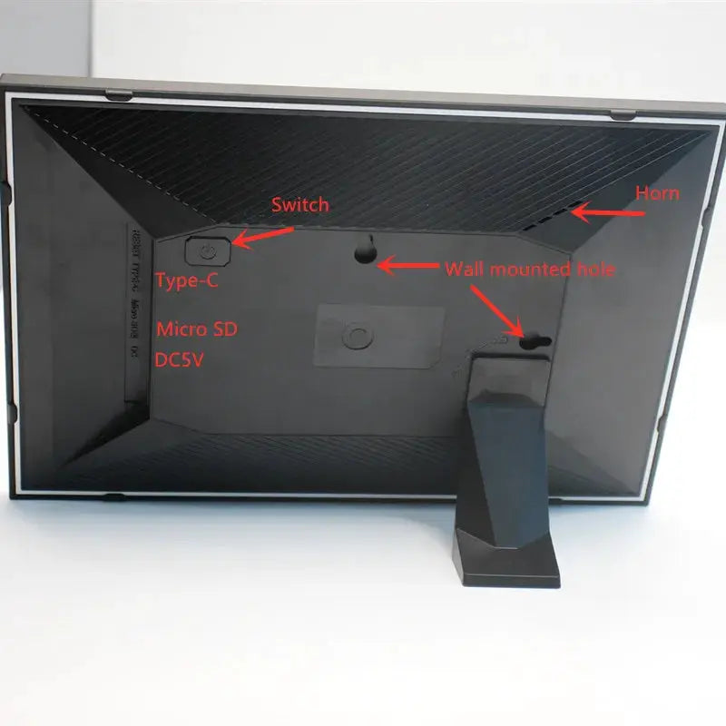 Digital Photo Frame | 10.1-Inch Touchscreen | 1280x800 Resolution | WiFi from PriceLows™