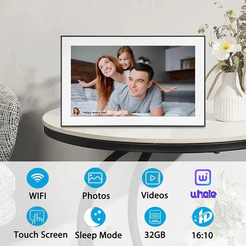 Digital Photo Frame | 15.6 Inch Display | 1920x1080 IPS | 32 GB Memory from PriceLows™