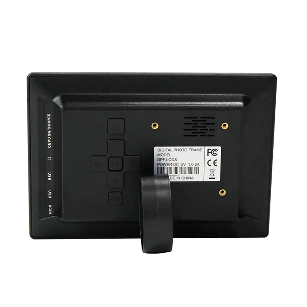 Digital Photo Frame | 7 Inch HD Display | 800x480 Resolution | Alarm Clock from PriceLows™