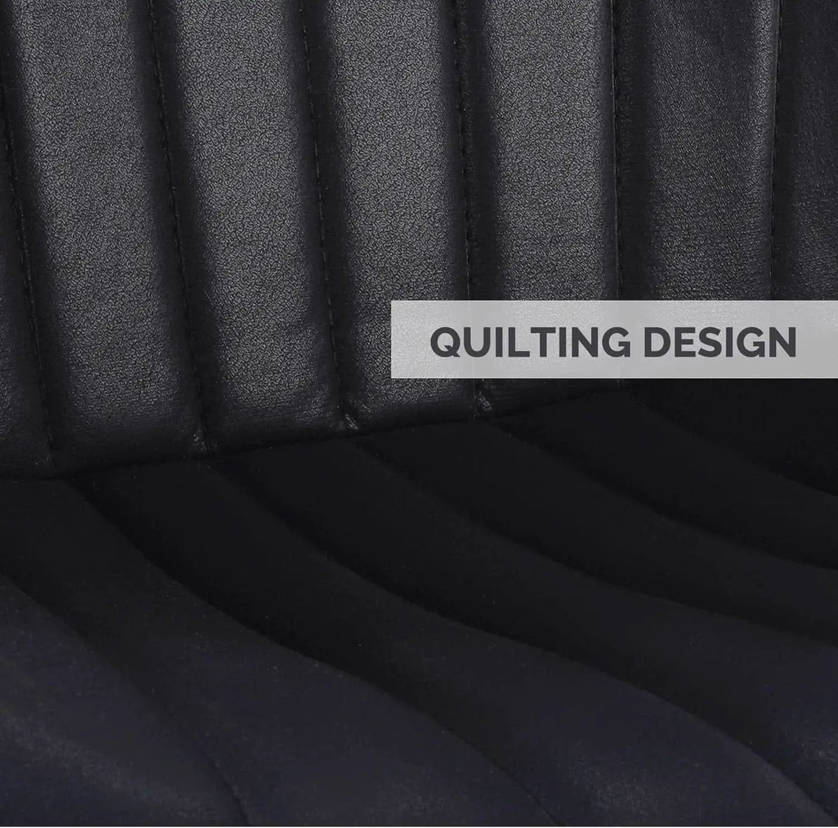 Dining Chairs Set Of 6 Modern Upholstered Black 19 Inch from PriceLows™