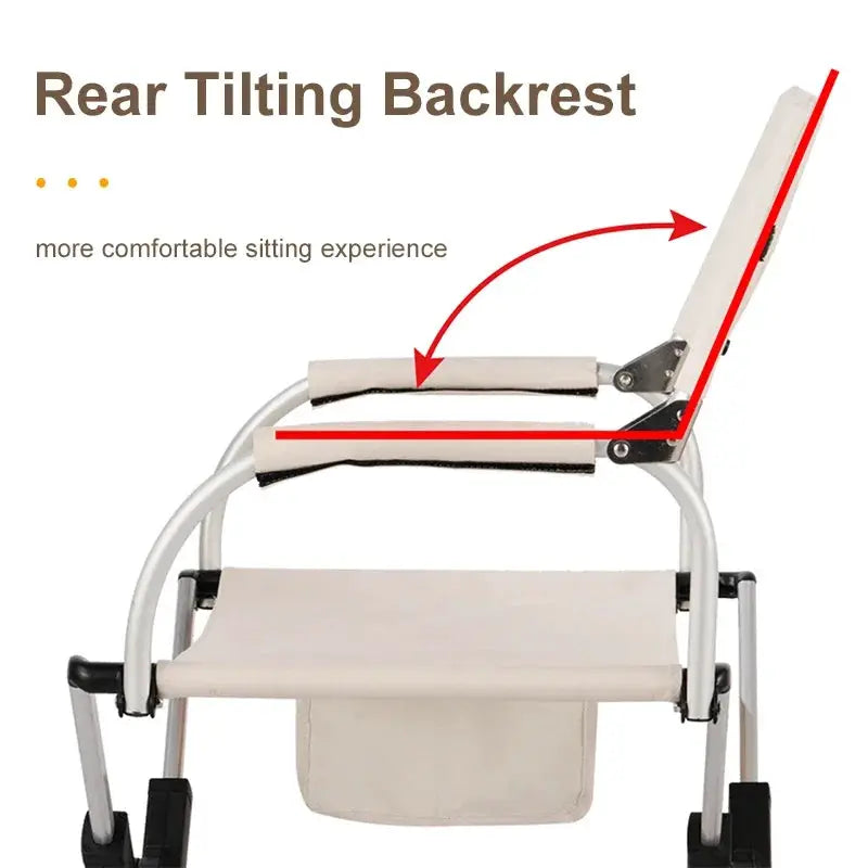 Director's Chair | Aluminum Frame | 100 kg Load Capacity | Size 55x50x82 cm from PriceLows™