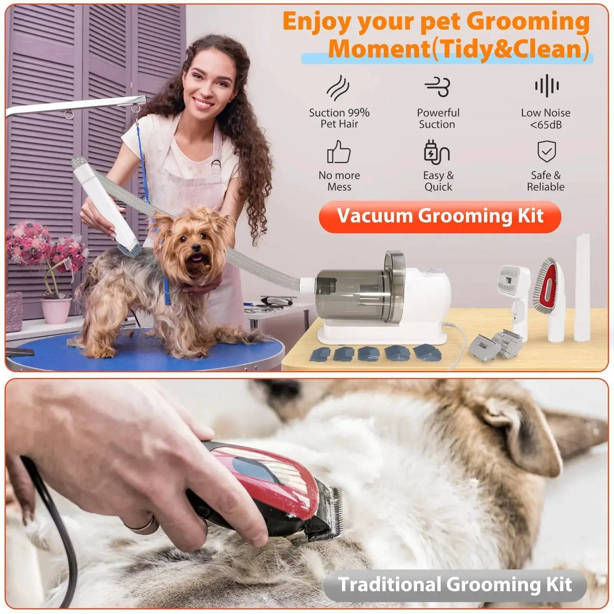 Dog Hair Vacuum | 6 In 1 Design | PriceLows™