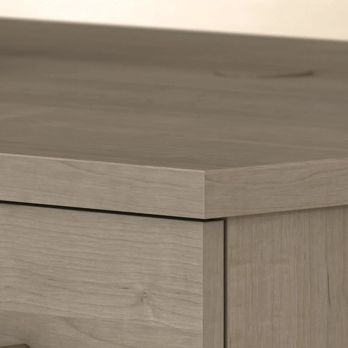 Durable 60W Office Desk with Drawers in Gray from PriceLows™
