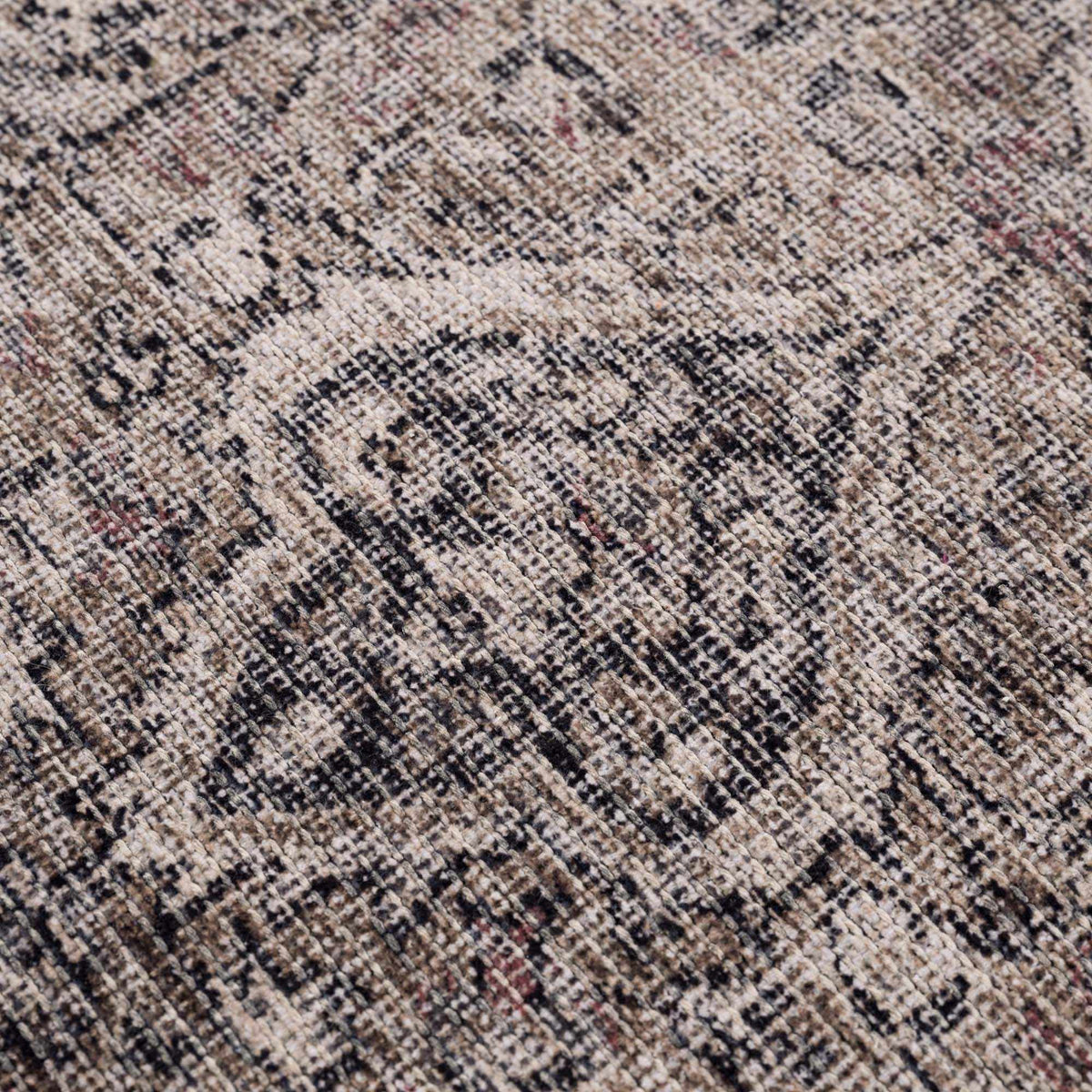 Dusty Sage Greenpoint Medallion Washable Area Rug from PriceLows™