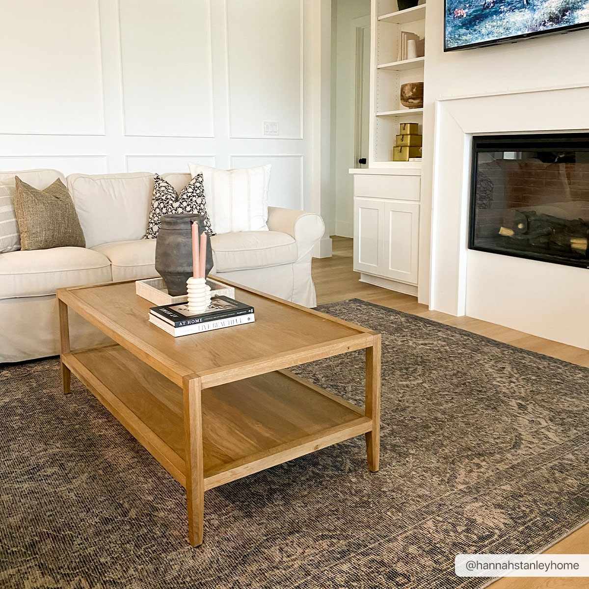 Dusty Sage Greenpoint Medallion Washable Area Rug from PriceLows™