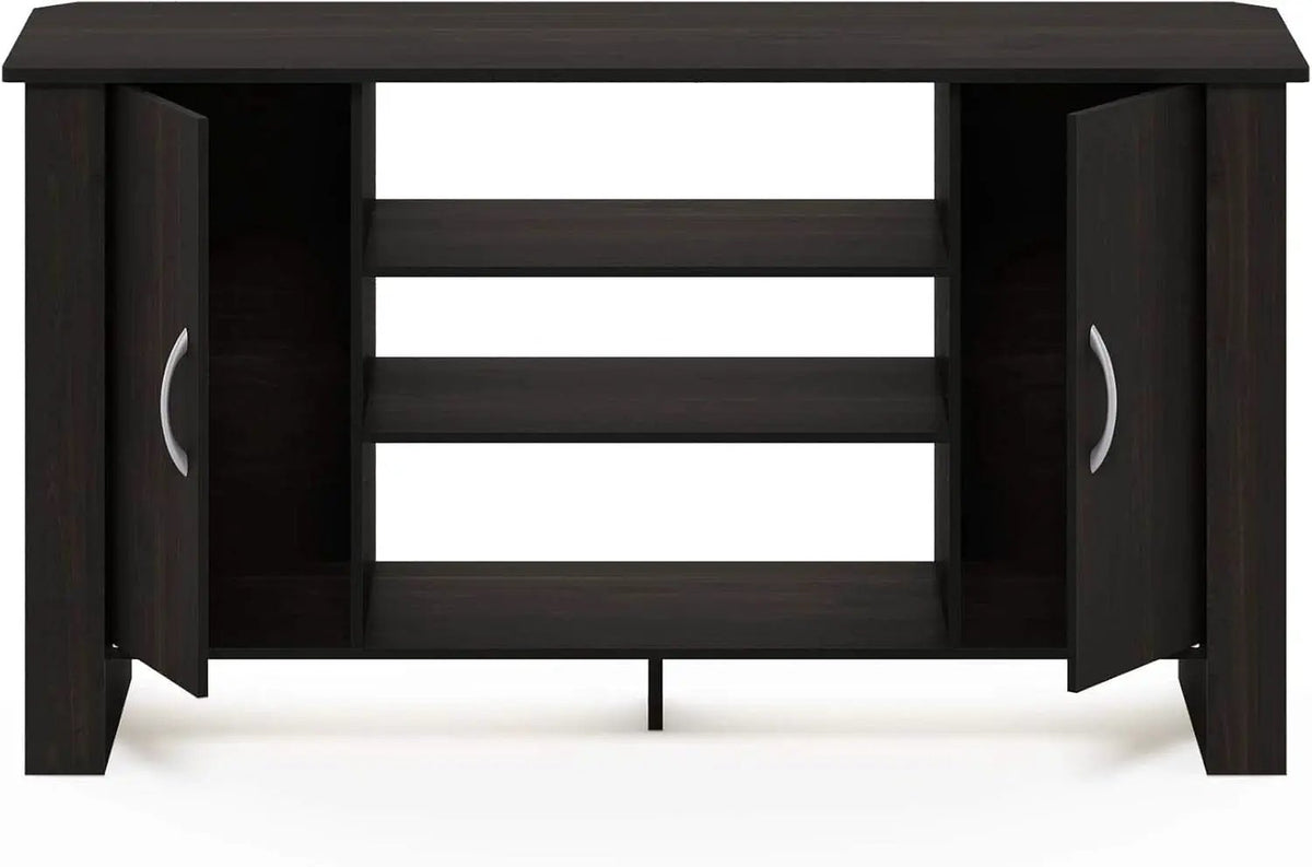 Econ Espresso TV Stand With Concealed Storage And Shelves from PriceLows™
