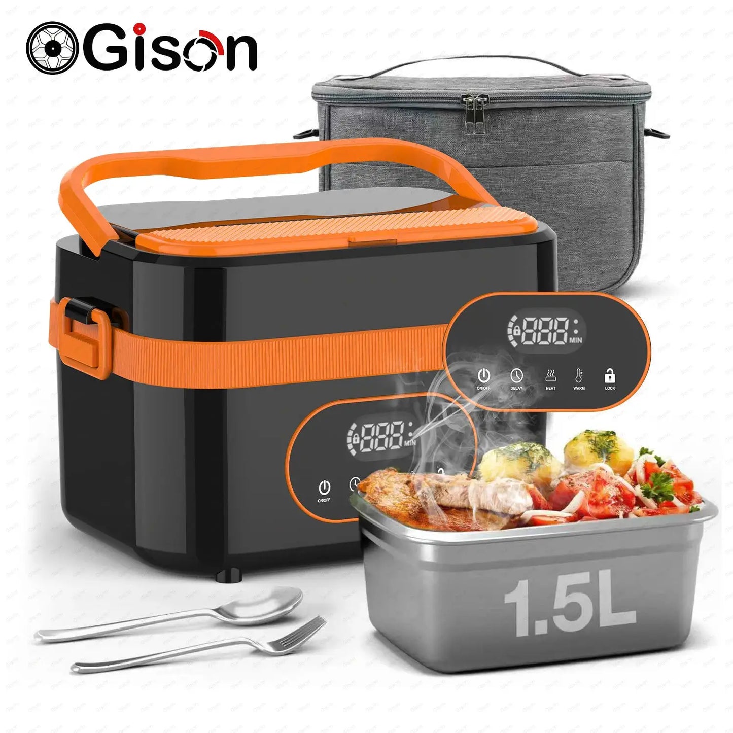 Electric Heated Lunch Box | 1.5L 18000mAh | PriceLows™
