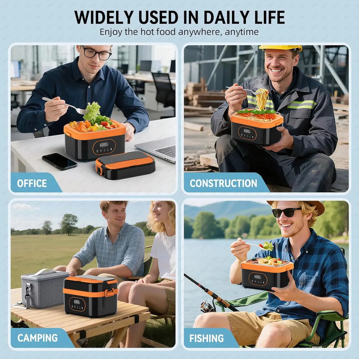 Electric Heated Lunch Box | 1.5L 18000mAh | PriceLows™