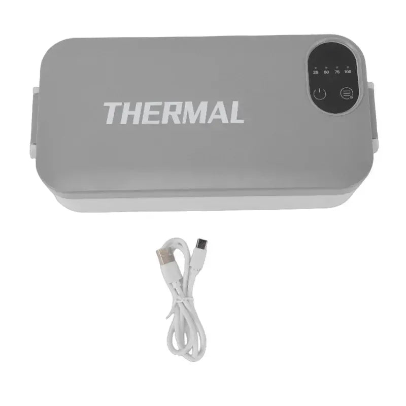 Electric Heated Lunch Box 304 Stainless Steel Portable Food Warmer Digital Display For Office Car Travel from PriceLows™