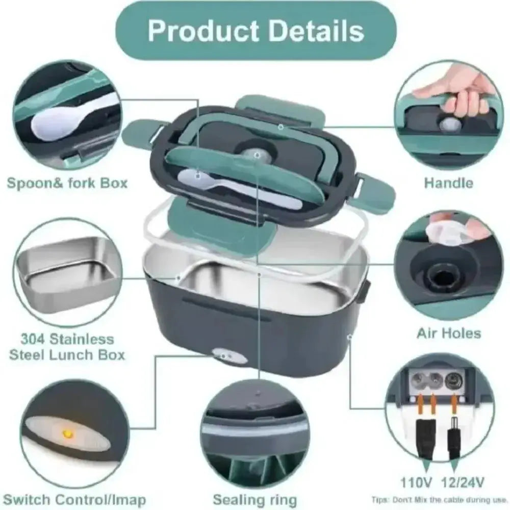 Electric Lunch Box | 1.5L Capacity | PriceLows™