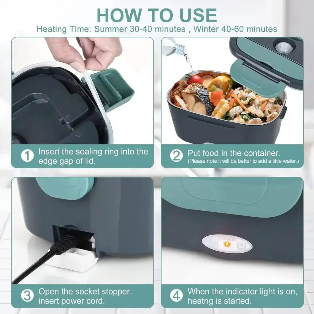 Electric Lunch Box | 1.5L Capacity | PriceLows™