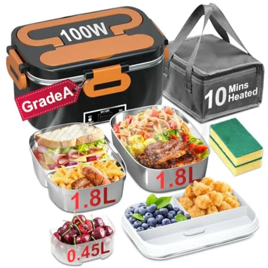 Electric Lunch Box | 100W Fast Heating | PriceLows™