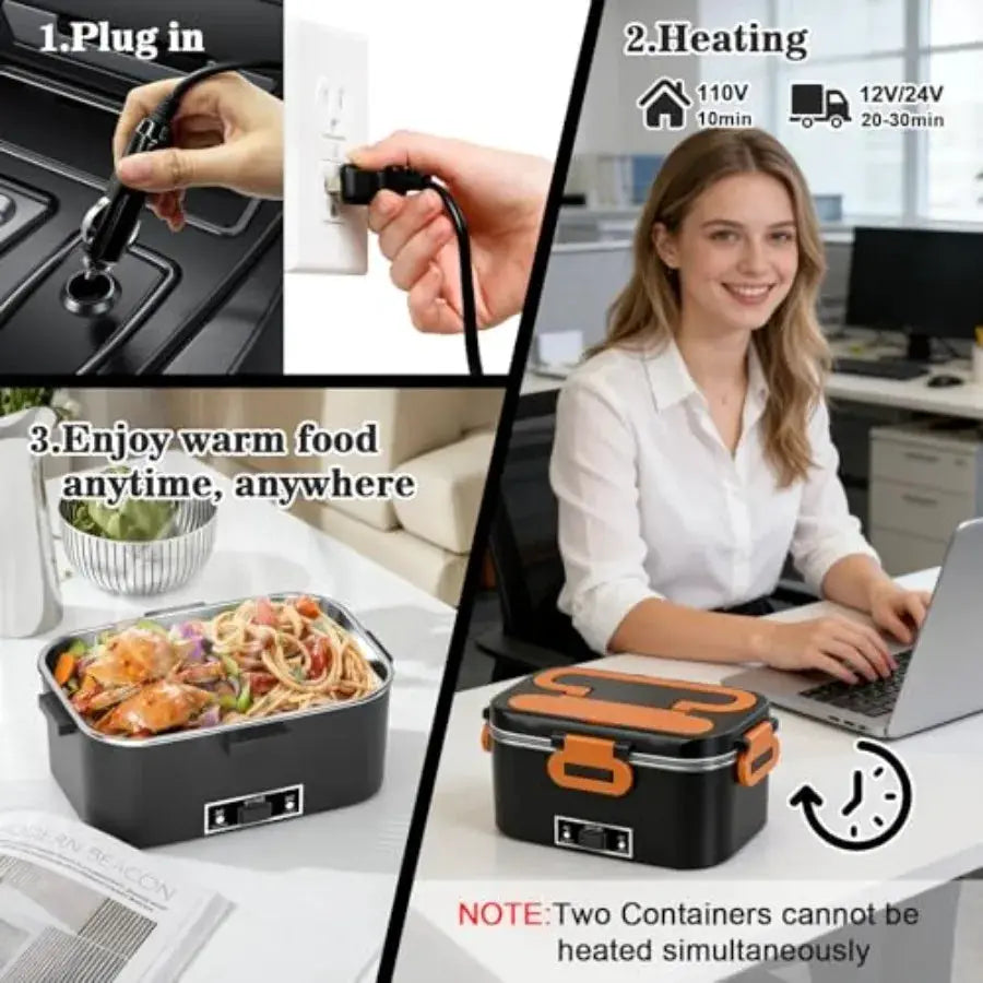 Electric Lunch Box | 100W Fast Heating | PriceLows™