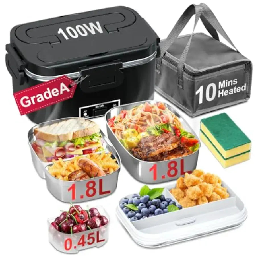 Electric Lunch Box | 100W Fast Heating | PriceLows™