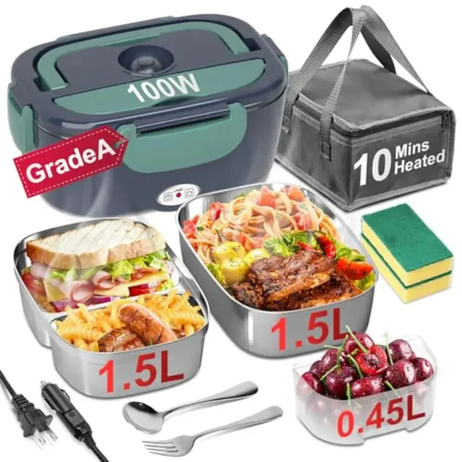Electric Lunch Box | 100W Fast Heating | PriceLows™
