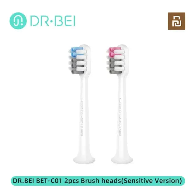 Original DR.BEI C1 Electric Toothbrush Replancement Brush Heads Sensitive Cleanning Sonic Tooth Brush Head Bristle Nozzles from PriceLows™