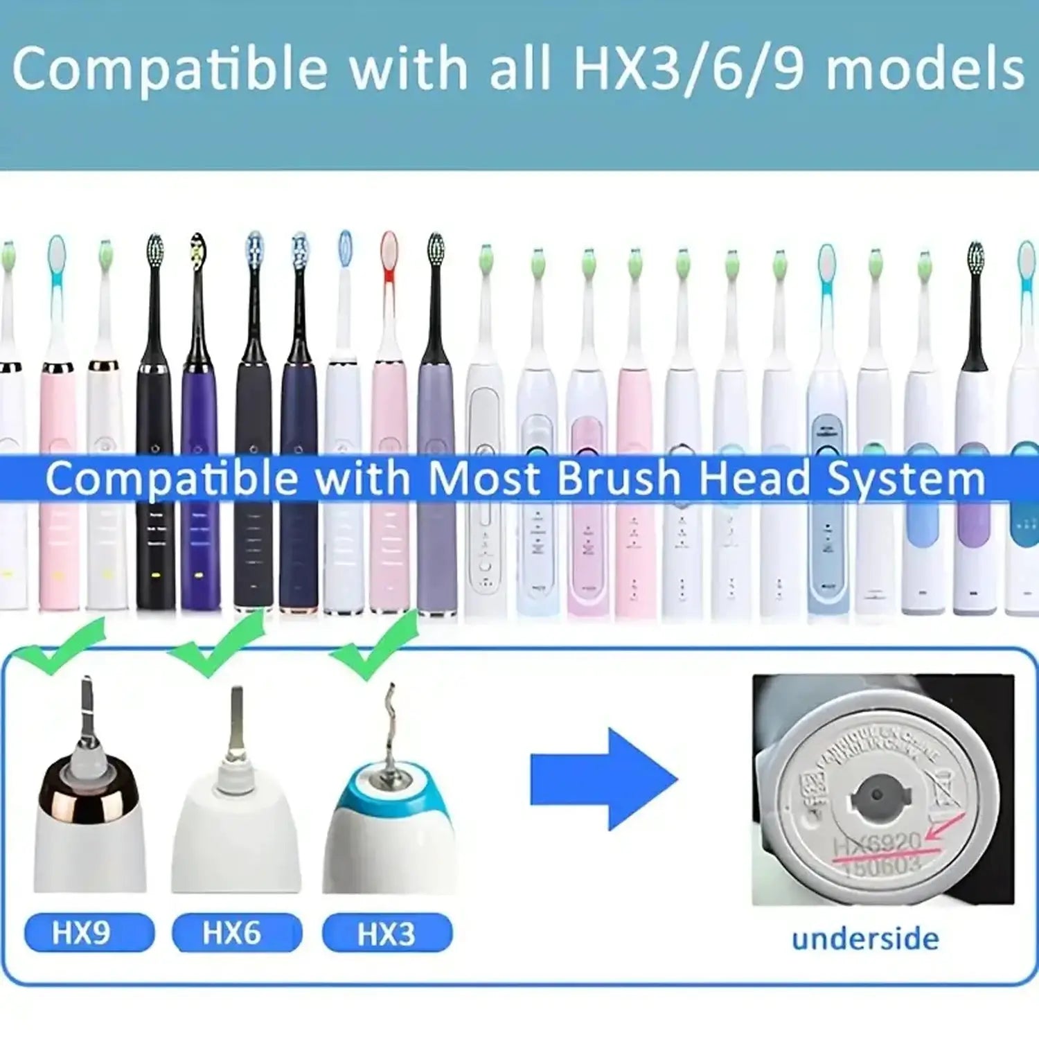 Electric Toothbrush Heads | Click On | PriceLows™