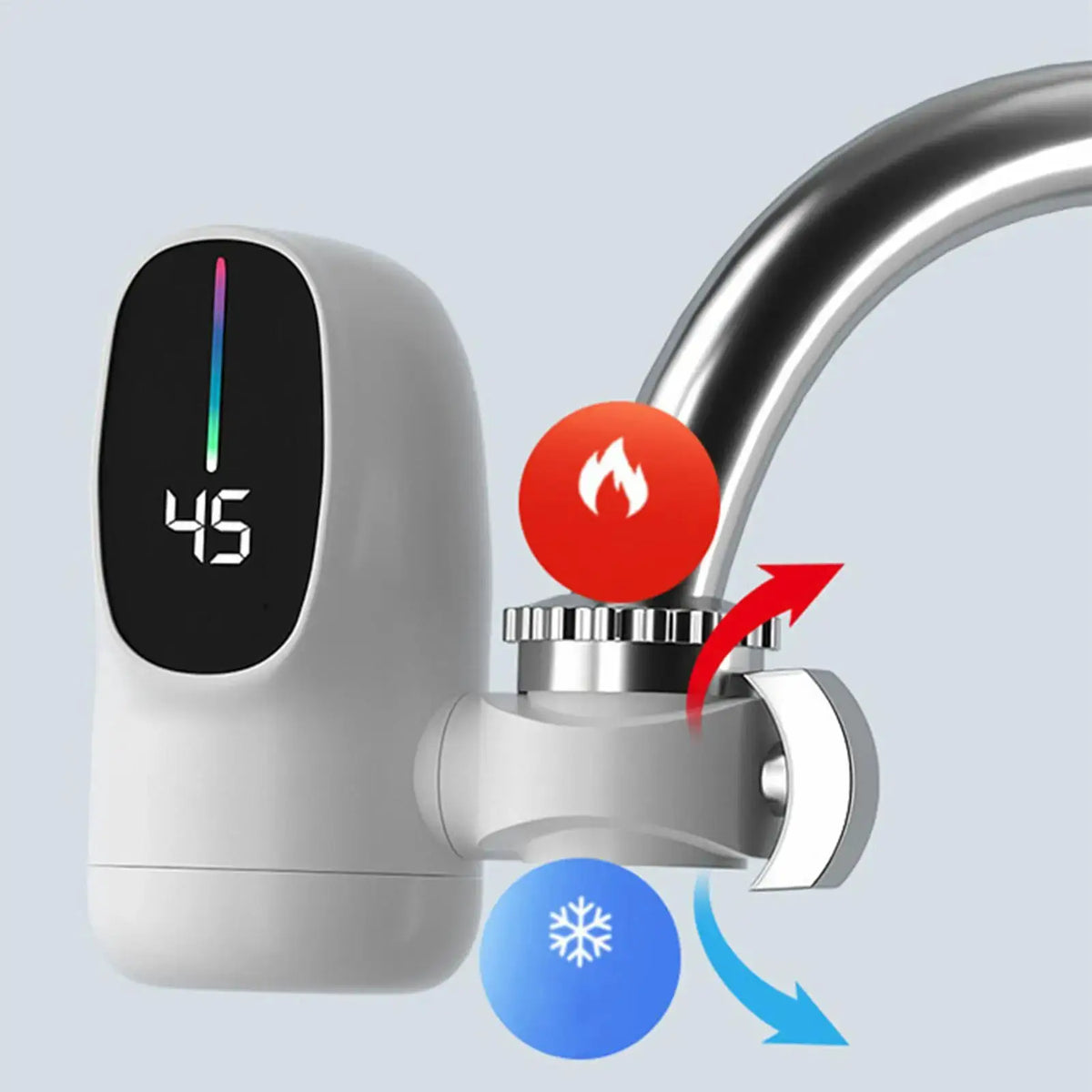 Electric Water Heater Faucet | 3000W | Tankless | EU US Compatible from PriceLows™