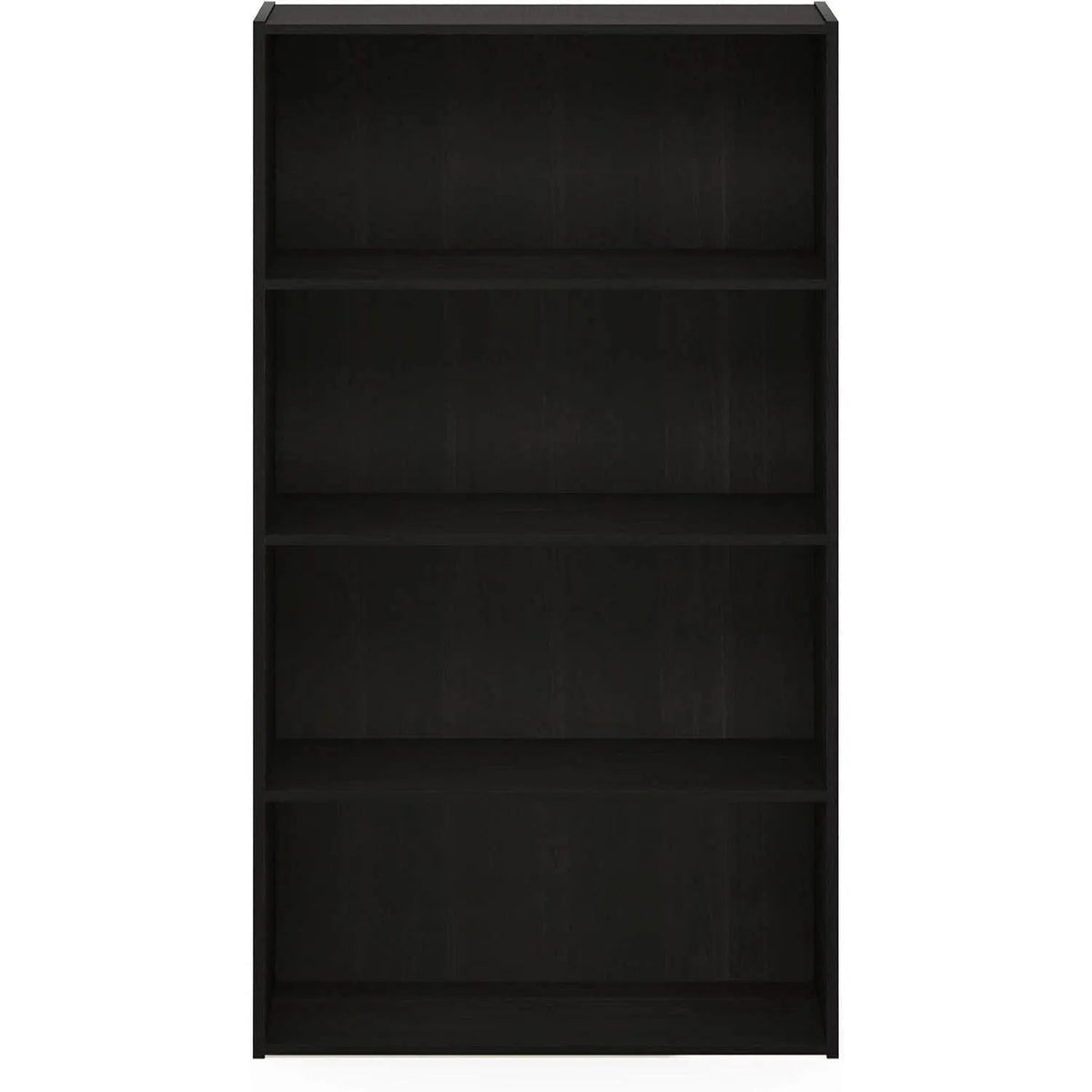 Espresso Four Tier Bookcase Bookshelf Storage Shelves from PriceLows™