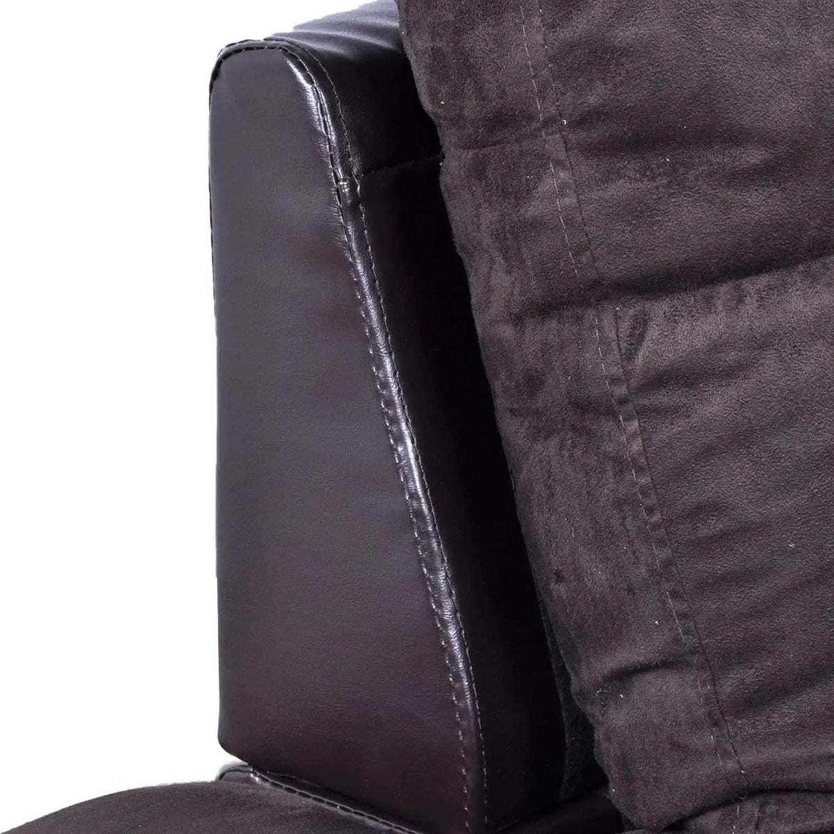 Espresso L Shaped Sectional Sofa Set Left Hand Facing from PriceLows™