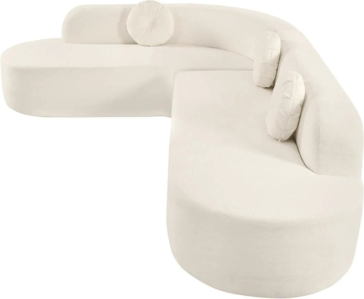 Extra Large Sectional Sofa with Elegant Curved Design from PriceLows™