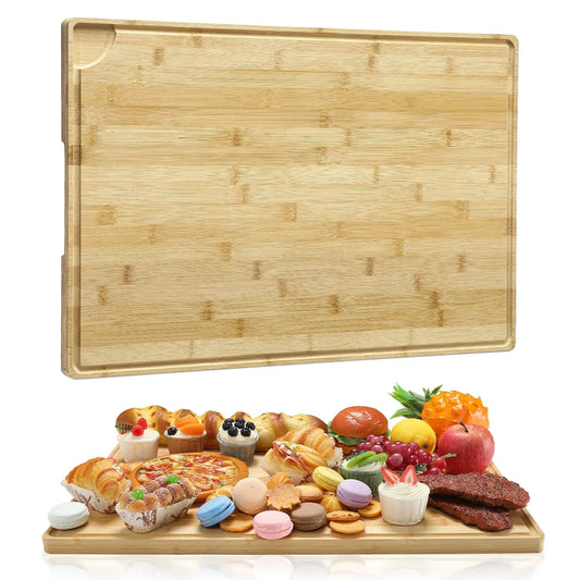 Extra Large Wood Fiber Cutting Board 24x16 Inch, Thick and Durable Eco Friendly | Wood | Home Use | Home