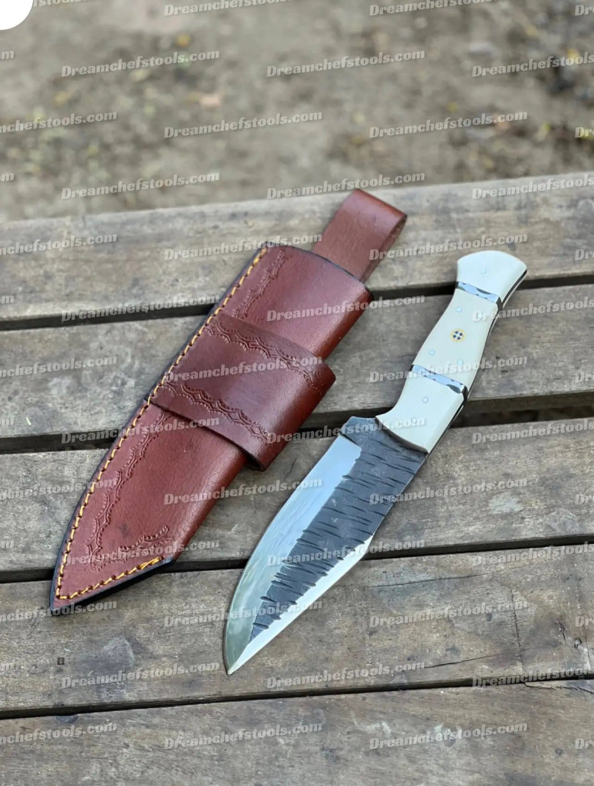 Custom handmade j2 steel hunting knife (Style 2) | Steel | Hunting & Survival Knife | Home