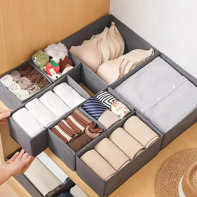 Fabric Drawer Organizers | 3 Piece Set | PriceLows™