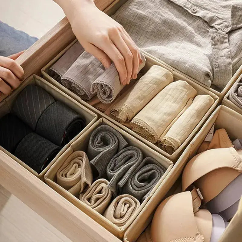 Fabric Drawer Organizers | 3 Piece Set | PriceLows™