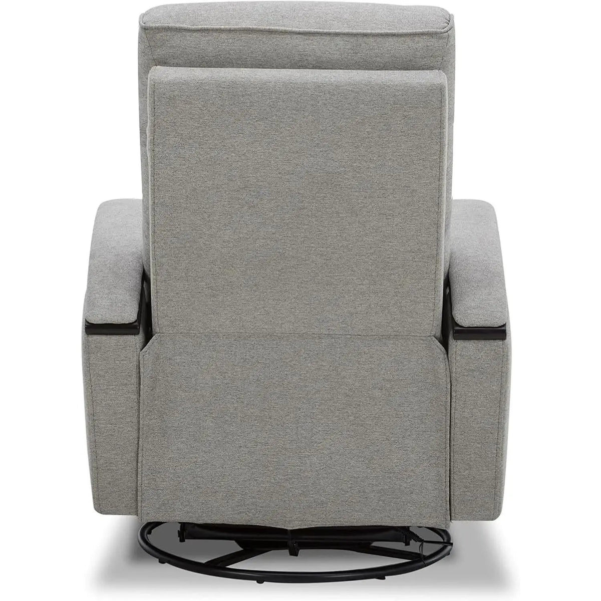 Fabric Power Swivel Glider Rocker Recliner Chair Light Grey from PriceLows™