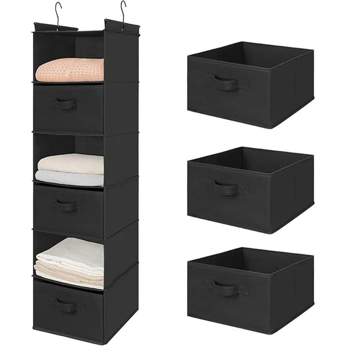 Fabric Storage Box | Grey | PriceLows™