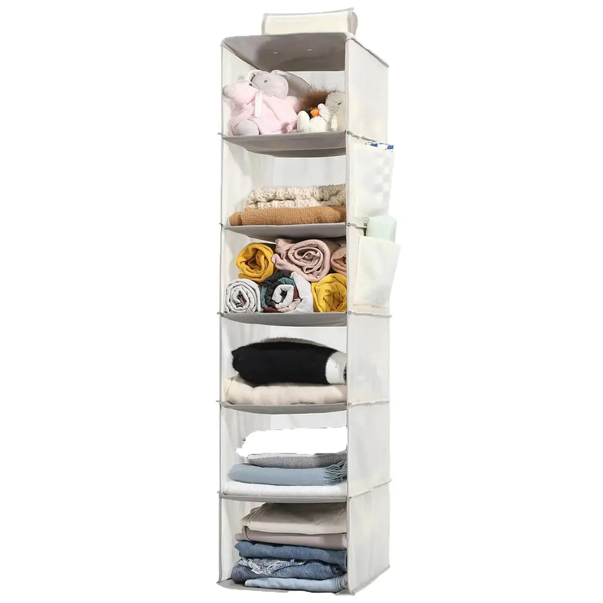 Fabric Storage Box | Grey | PriceLows™
